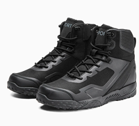 DAF33 AS33 5AA SPORT Noir Kaki Chine Chaussures de randonnée et de camping pour hommes, montantes camouflage personnalisées