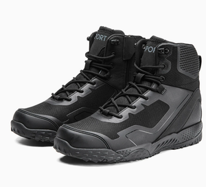 DAF33 AS33 5AA SPORT Black Khaki China Camping Men <b>Hiking</b> Ankle <b>Boots</b> Camouflage Customized Middle Top Shoes Sneakers - Product Image 2