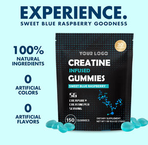 Gomitas de Monohidrato de Creatina Más Vendidas de Marca Privada a Precio de Fábrica para el Desarrollo Muscular, Suplementos Masticables Sin Azúcar - Product Image 2