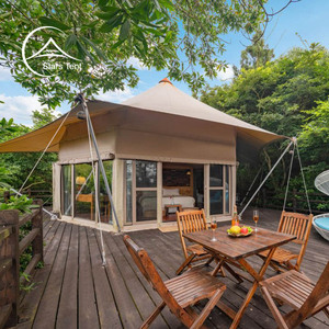 Tienda de Campaña de Lujo para Safari en <span class=keywords><strong>el</strong></span> Desierto con Estructura de Acero y Lona de PVDF Resistente a los Rayos UV para <span class=keywords><strong>Retiro</strong></span> Vacacional - Product Image 2