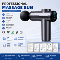 Mini pistolet de massage à percussion pour tissus profonds, masseur musculaire avec 6 vitesses, masseur corporel électrique portable