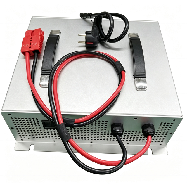 2 Years Warranty CC/CV Model 29.2V 80A 100A Lifepo4 Battery Charger for 24 Volt 8S LFP Battery Forklift Golf Cart Charger