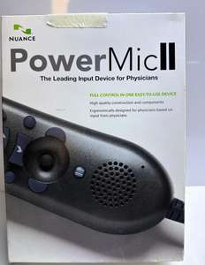 Nuance Dragon Medical Practice Edition 2 Micrófono con Soporte - Powermic II - Product Image 5