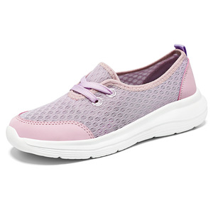 Chaussures décontractées Sleepy Shoes à enfiler, souples et légères, à semelle plate, avec semelle extérieure en PVC et maille respirante - Product Image 1