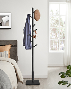 <span class=keywords><strong>VASAGLE</strong></span>-Arbre d'entrée sur pied avec 8 crochets pour manteaux, chapeaux, sacs à main, <span class=keywords><strong>porte</strong></span>-<span class=keywords><strong>manteau</strong></span> en bois massif - Product Image 3