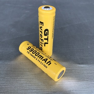 Estilo popular <span class=keywords><strong>18650</strong></span> batería de litio 9900 mA linterna batería recargable afeitadora cuchillo para cortar el cabello - Product Image 4