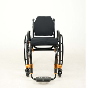 Fauteuil roulant sportif professionnel à dégagement rapide, pliable, portable, réglable, résistant à 120 kg - Product Image 2