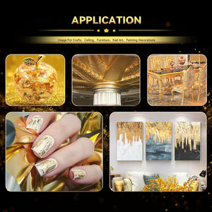 14/16 سنتيمتر الصينية حقيقية النحاس احباط اللون #2.0 ل تزيين خلفيات تقليد أوراق الذهب أوراق من الألومنيوم - Product Image 2