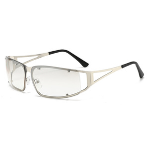 Gafas de Sol SPOEN Y2K Shield con Lentes de Espejo, Montura Completa, UV400, para Mujeres, Fiestas - Product Image 2