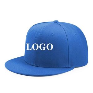 Venta al por mayor de algodón con logotipo personalizado Snapback sombreros hombres 6 paneles 3D bordado serigrafía cuadros Hip Hop para uso al aire libre - Product Image 1