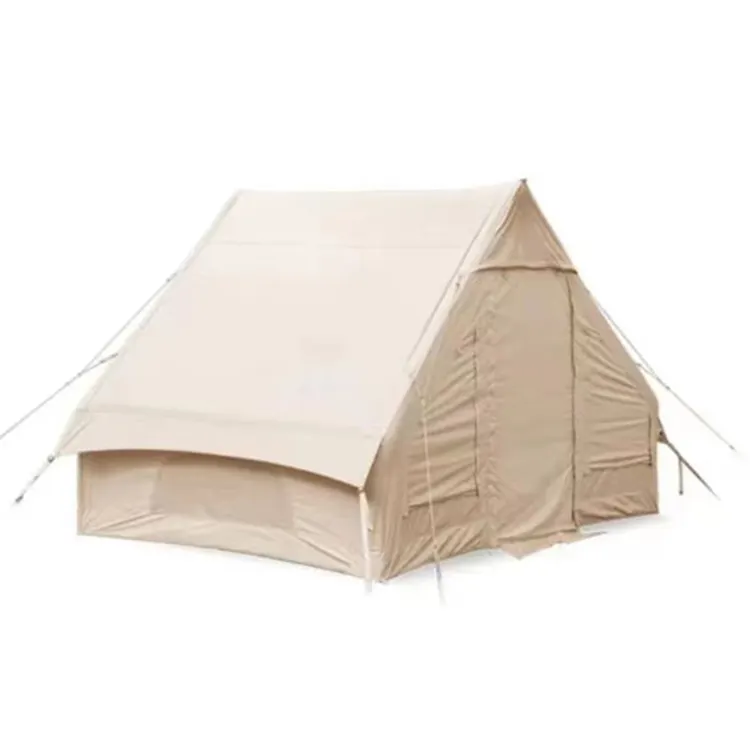 Tùy chỉnh 3-4 Người cắm trại không khí mái vòm bơm hơi vải cabin Lều Inflatable ngoài trời camping4x4 off road cắm trại Trailer lều