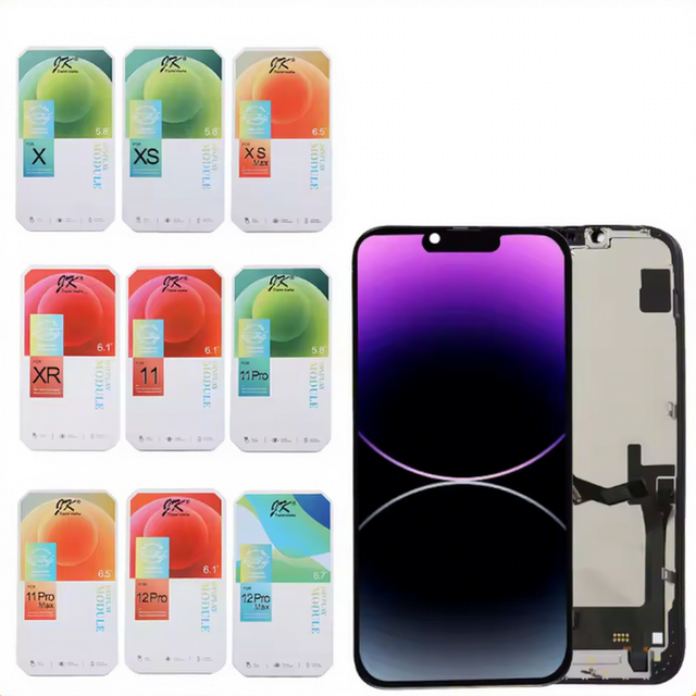 Wholesale JK Incell Mobile Phone LCD for Iphone X XS XSMax XR 1112 Series LCD DisplayTouch Screen Digitizer Assembly Replacement