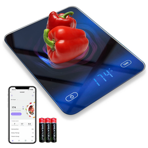 रसोई के बारे में बात करने वाले पैमाने स्वास्थ्य खाद्य सब्जियां वजन वाले ग्लास एब्स स्मार्ट फ्री ऐप होम ब्लूटूथ फूड स्केल - Product Image 2