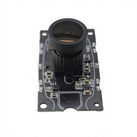 Module de webcam HD 1080P pour faible luminosité avec microphone intégré, objectif grand angle, plug-and-play, reconnaissance vidéo intelligente par IA