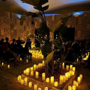 Tamaño Personalizado Color Venta Caliente Navidad Acrílico Batería Sin Llama Led Vela Luz <span class=keywords><strong>Pilar</strong></span> Led Velas - Product Image 3