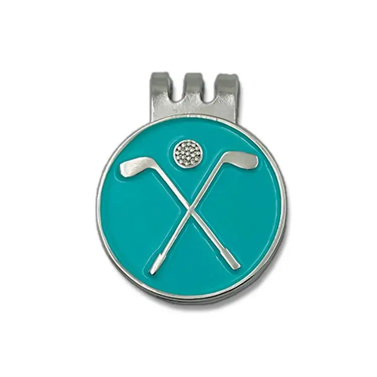 Wholesale Figure Design Custom Magnetic Golf Ball Marker Miniature Enamel Balls Markers Golf