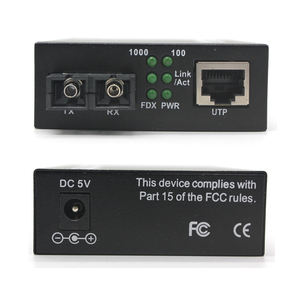 2 4 Cổng <span class=keywords><strong>10</strong></span> 100 1000 SC <span class=keywords><strong>Ethernet</strong></span> Dual Fiber Optic <span class=keywords><strong>Media</strong></span> Converter Giá <span class=keywords><strong>100M</strong></span> 1000M Sợi Quang Để RJ45 <span class=keywords><strong>Media</strong></span> <span class=keywords><strong>Converters</strong></span> - Product Image 4