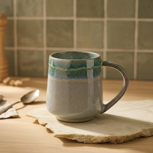 Hand-Made <b>Ceramic</b> Mug Wabi-Sabi Design Matte Finish Solid Color Home Use - Product Image 1