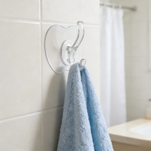 Bailiwang – Lot de 12 paquets de 20 <span class=keywords><strong>mini</strong></span> crochets, 24 petites bandes adhésives, crochets transparents en plastique écologiques à motif animalier de dessin animé pour emballage - Product Image 2