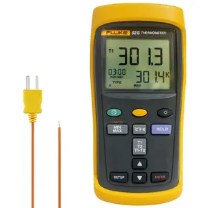 Fluke 52-ii Nhiệt kế kỹ thuật số cầm tay cặp nhiệt điện Nhiệt kế