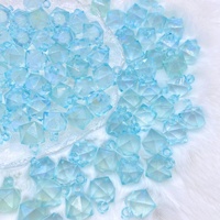 Vente en gros de perles carrées facettées en acrylique lumineuses de la marque DGM, modèle A56, cube de 16 mm pour bracelet, accessoires de bricolage, bijoux