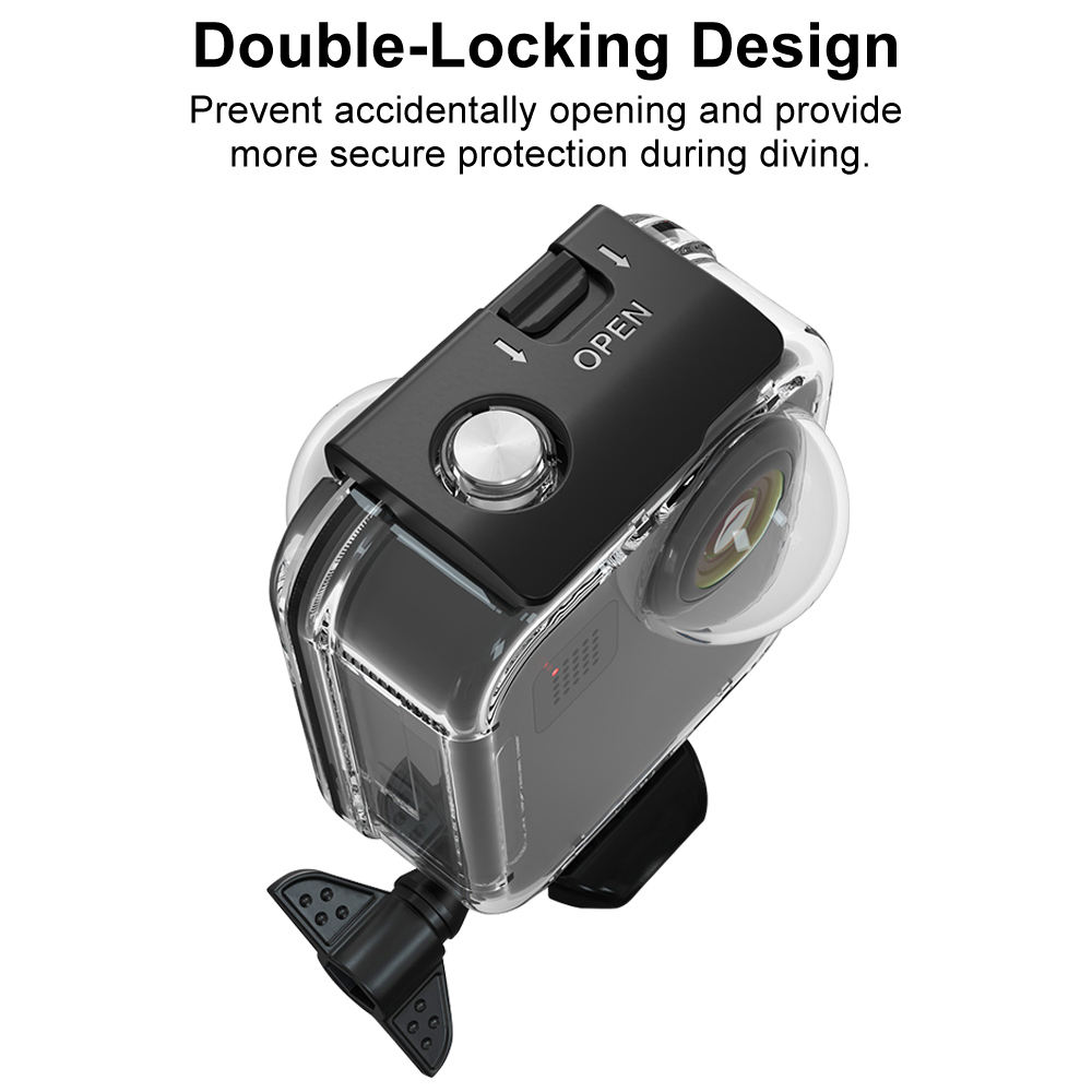 Waterproof Housing Case for Gopro Max Action Camera Diving Protective Shell Accessories