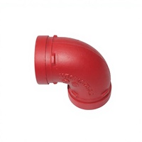 Échantillon gratuit UL/FM – Raccords de sprinkler incendie : Té rainuré peint, Coude, Union, Réducteur, Croix, Raccord flexible