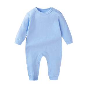 Tinta unita bianco pagliaccetto ricamato nome abbigliamento <span class=keywords><strong>per</strong></span> bambini monogramma vestiti <span class=keywords><strong>per</strong></span> neonati manica lunga in cotone - Product Image 5