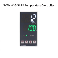 Controlador de Temperatura Digital LED ODM TUOBANG TC7 W1G-2, Entrada K/E/PT100, Salida de Relé de Estado Sólido, Controlador de Temperatura PID
