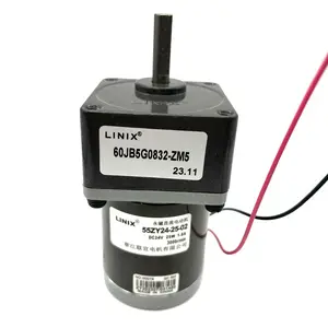 45ZY24-25/60JB30G0832 24V DC motor da engrenagem 25w