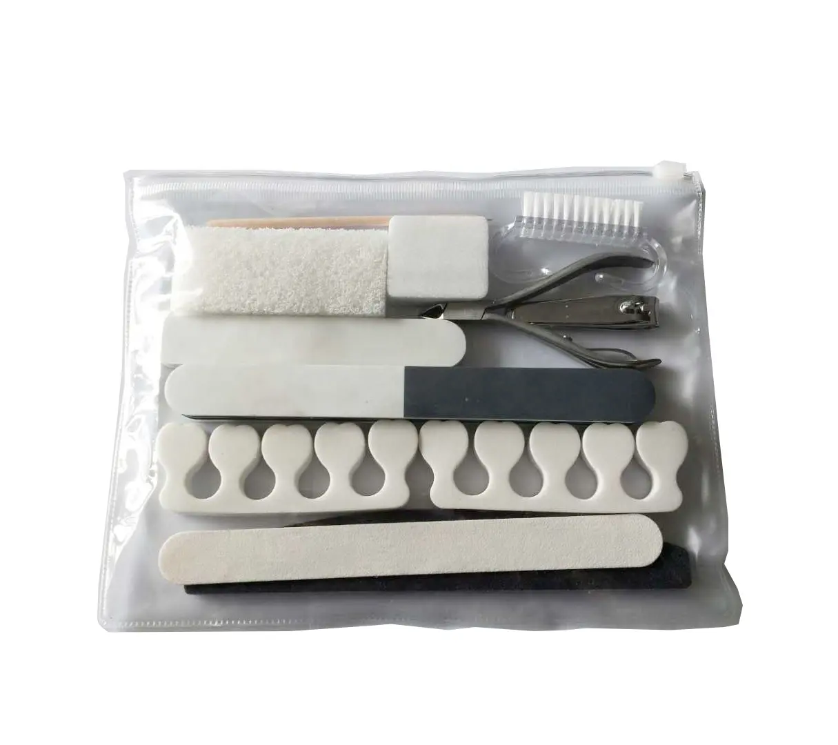 Mejor tipo de herramientas del arte del clavo 12PCS pedicura y Kit de manicura