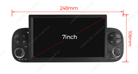 Radio MEKEDE con Pantalla para Auto, GPS, Navegación, Carplay, Sistemas de Interfaz de Usuario Múltiples Integrados para Fiat Panda 2013-2020 de 7 Pulgadas