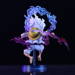 ลิงคุณภาพสูง10ซม. d. Luffy Gear Fifth Sun God Nika สถานะการต่อสู้เรซิ่นงานฝีมือพีวีซีเป็นของขวัญโปรโมชั่น - Product Image 2