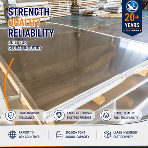 316L 904L No.1 Finish 2.0mm x 1219mm Cold <b>Rolled</b> AISI Stainless Steel Sheet for Elevator Manufacturing - Product Image 1