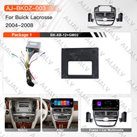 Radio Mobil Pabrik 12.3in untuk Buick 2004-2008 LaCrosse Android, Panel Bingkai Dasbor, Kit Aksesoris Layar Android