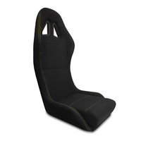 Siège de course pliable populaire en tissu tricoté noir, chaise de jeu pour simulateur de course, cockpit