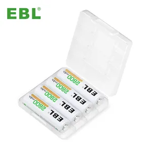 Lâu dài 1.2 Volt tùy chỉnh 2800mAh nhỏ NiMH 1.2 V AA có thể sạc lại pin Pin gói