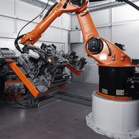 Robot de chargement et de déchargement CNC KUKA KR120 R2700-2 6 axes entièrement automatique pour le pliage de tôles de haute précision