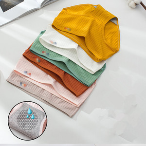 Ropa interior de algodón para mujer, bragas sin costuras, bragas sexis transpirables para mujer, <span class=keywords><strong>calzoncillos</strong></span> de Color sólido, lencería para niñas - Product Image 3