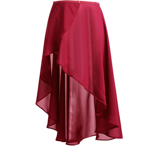 Falda de Ballet Larga <span class=keywords><strong>para</strong></span> <span class=keywords><strong>Mujer</strong></span> Adulta, Falda de Gasa Envolvente, Tutú de Ballet, Falda de Patinaje, con Hebillas Ajustables, Ropa de Baile <span class=keywords><strong>para</strong></span> Bailarina - Product Image 4