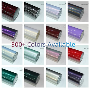 فيلم ملمع للغاية من الفينيل لتغليف السيارة لكامل الجسم من شركة التصنيع الصينية فيلم ملفوف من الفينيل PET AMG أزرق لامع من الفينيل - Product Image 6