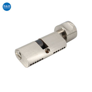 घर के दरवाजे के लिए घुंडी के साथ ठोस पीतल का दरवाज़ा लॉक सिलेंडर ओवल मोर्टिज़ सिलेंडर लॉक - Product Image 2