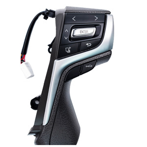 Interruptor Multifunción para Volante de Toyota Land Cruiser Prado 2016 2018, Versión Negra Electrochapada - Product Image 4