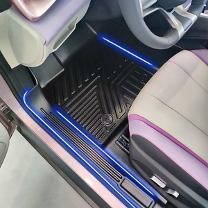 พรมปูพื้นรถยนต์ TPE 5D คุณภาพสูง ตกแต่งสวยงาม ทำความสะอาดง่าย สีดำ หนา 3.5 มม. สำหรับ BYD Atto 2 - Product Image 1