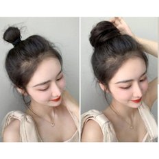 Peluca de alambre para mujer, mechones de pelo de caca levantados y banda de menudillos, piezas de correa para el cabello - Product Image 1