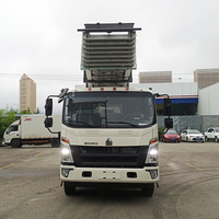 Camionnette à échelle mobile 4x2 avec plateforme élévatrice hydraulique pour le transport de meubles et les opérations de déménagement en hauteur