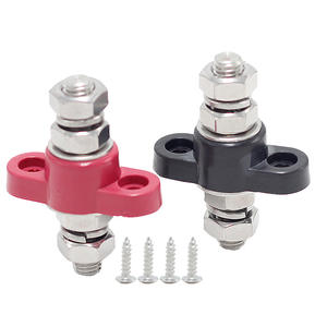 Bornes <span class=keywords><strong>de</strong></span> batterie à double tête M10 <span class=keywords><strong>de</strong></span> haute qualité pour voiture modifiée <span class=keywords><strong>camping</strong></span>-<span class=keywords><strong>car</strong></span> Yacht-équipement <span class=keywords><strong>de</strong></span> Distribution d'énergie - Product Image 5