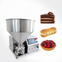 Nouvelle machine à garnir multifonctionnelle avec trémie de 30 L pour beignets et croissants, et injecteur de chocolat