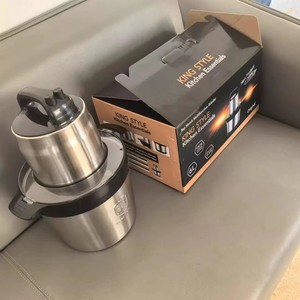 Picadora de carne de <span class=keywords><strong>acero</strong></span> <span class=keywords><strong>inoxidable</strong></span> para el hogar, 12L, 8L, 6L, picadora de carne eléctrica, máquina para golpear verduras de cobre, picadora de cocina - Product Image 2