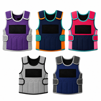 Gilet lesté pour enfants, gilet de compression pour l'intégration sensorielle, autisme, TDAH, thérapie scolaire, vente en gros, ajustable, 18 oz, en tissu